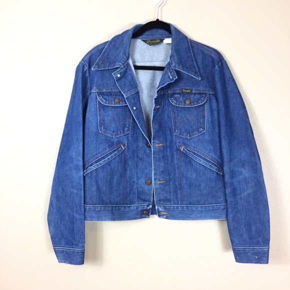 Wrangler Other - Vintage Wrangler Denim jacket snap front closure